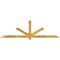Ekena Millwork Kennewick Rough Sawn Timber Gable Bracket, Western Red Cedar, 96"W x 28"H x 2"D x 4"F, 7/12 Pitch GBW096X28X0204KEN00RWR - alternate 1